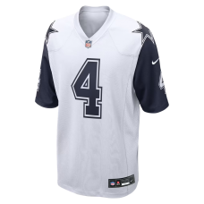 Dak Prescott Dallas Cowboys Nike Alternate Game Team Jersey White