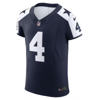 Dak Prescott Dallas Cowboys Nike Alternate Vapor F.U.S.E. Elite Jersey Navy