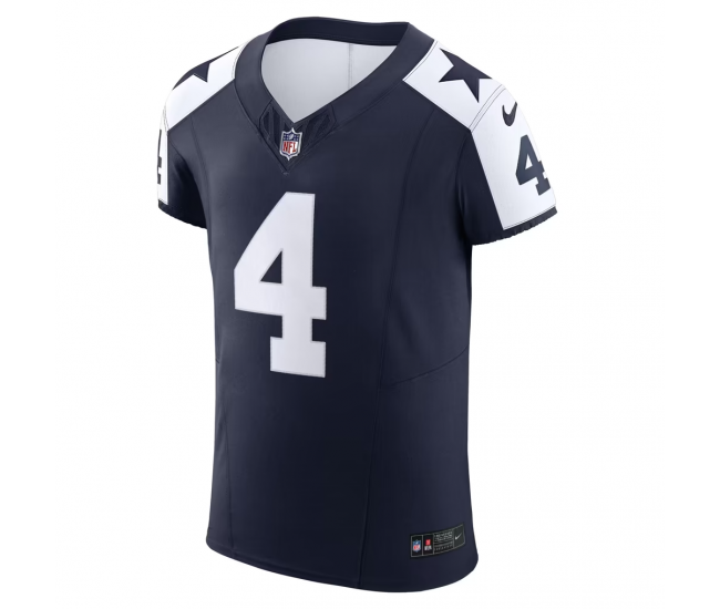 Dak Prescott Dallas Cowboys Nike Alternate Vapor F.U.S.E. Elite Jersey Navy