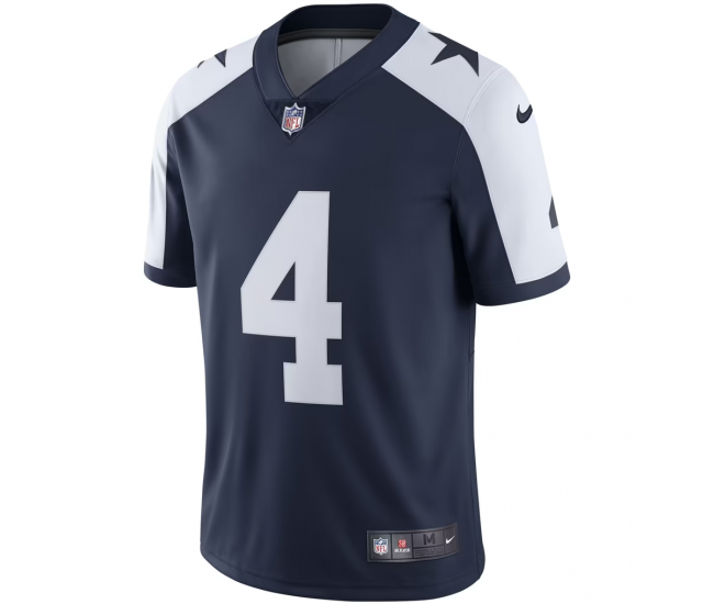Dak Prescott Dallas Cowboys Nike Alternate Vapor Limited Jersey Navy