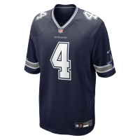 Dak Prescott Dallas Cowboys Nike Game Team Jersey Navy