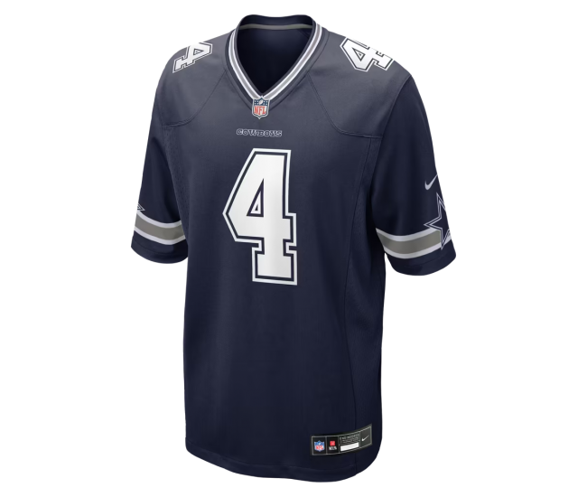 Dak Prescott Dallas Cowboys Nike Game Team Jersey Navy