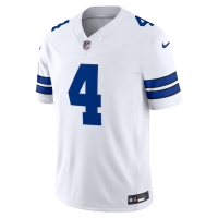 Dak Prescott Dallas Cowboys Nike Vapor F.U.S.E. Stitched Limited Jersey White