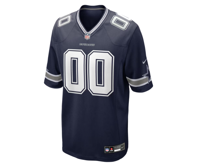 Dallas Cowboys Nike Custom Game Jersey Navy