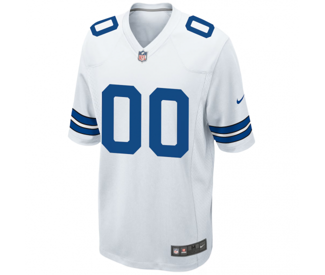 Dallas Cowboys Nike Custom Game Jersey White