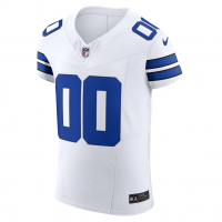 Dallas Cowboys Nike Vapor F.U.S.E. Elite Custom Jersey White