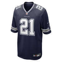Deion Sanders Dallas Cowboys Nike Team Retired Player Game Jersey Navy