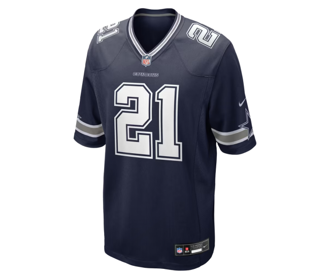 Deion Sanders Dallas Cowboys Nike Team Retired Player Game Jersey Navy