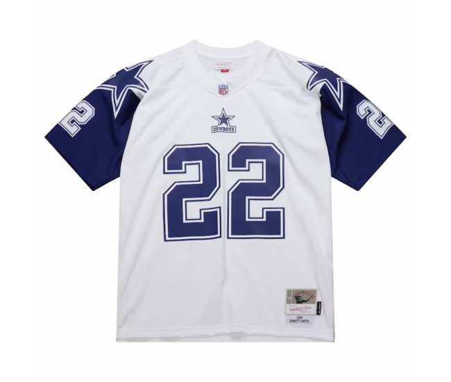Emmitt Smith Dallas Cowboys Mitchell & Ness 1994 Alternate Legacy Replica Jersey White