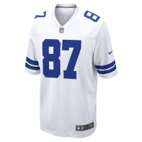 Jake Ferguson Dallas Cowboys Nike Game Jersey White