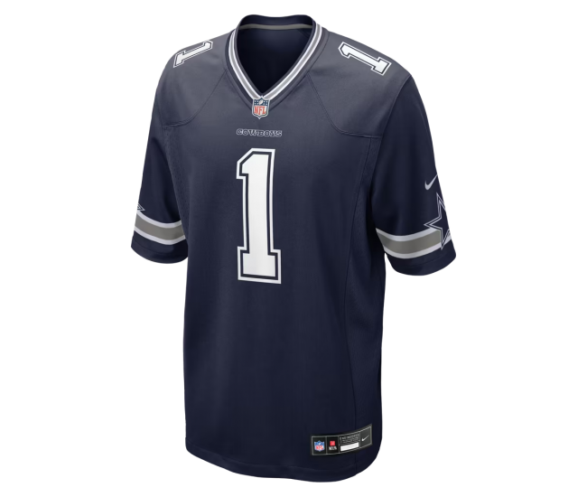 Number 1 Groom Dallas Cowboys Nike Game Jersey Navy