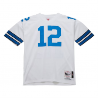Roger Staubach Dallas Cowboys 1975 Mitchell & Ness Authentic Throwback Retired Player Jersey White