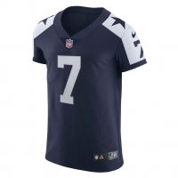 Trevon Diggs Dallas Cowboys Nike Alternate Vapor Elite Jersey Navy