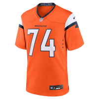 Ben Powers Denver Broncos Nike Team Game Jersey Orange