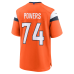 Ben Powers Denver Broncos Nike Team Game Jersey Orange