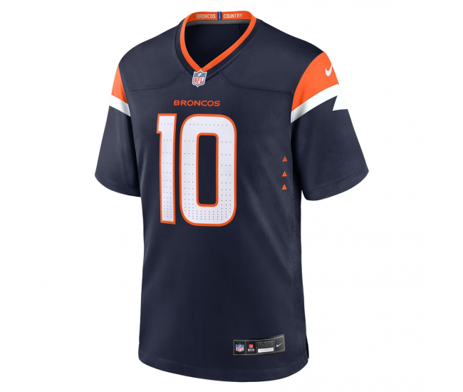 Bo Nix Denver Broncos Nike Alternate Game Jersey Navy