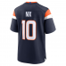 Bo Nix Denver Broncos Nike Alternate Game Jersey Navy