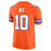 Bo Nix Denver Broncos Nike Alternate Mile High Collection 1977 Throwback Vapor F.U.S.E. Stitched Limited Jersey Orange