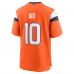 Bo Nix Denver Broncos Nike Player Game Jersey Orange