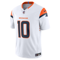 Bo Nix Denver Broncos Nike Vapor F.U.S.E. Stitched Limited Jersey White