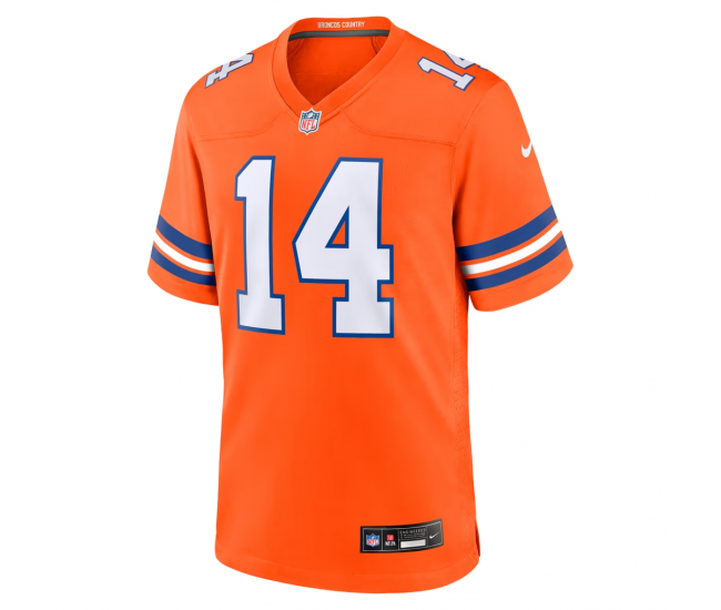 Courtland Sutton Denver Broncos Nike Alternate Game Jersey Orange