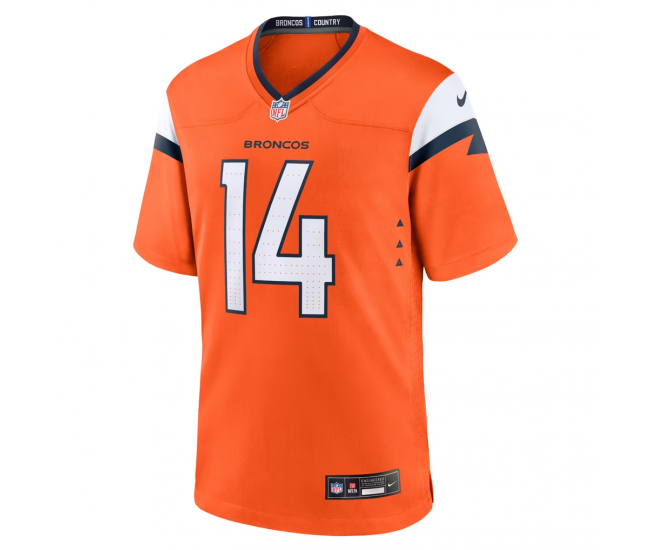 Courtland Sutton Denver Broncos Nike Mile High Collection Game Jersey Orange