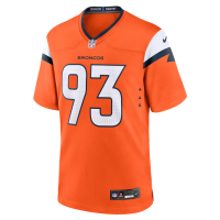 D.J. Jones Denver Broncos Nike Team Game Jersey Orange