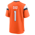 Denver Broncos Nike 1 Dad Game Jersey Orange