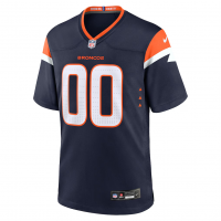 Denver Broncos Nike Alternate Mile High Collection Custom Game Jersey Navy