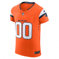 Denver Broncos Nike Team Vapor F.U.S.E. Elite Custom Jersey Orange