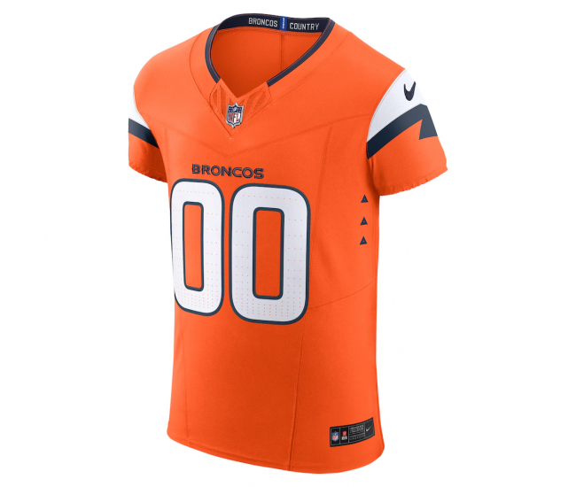 Denver Broncos Nike Team Vapor F.U.S.E. Elite Custom Jersey Orange