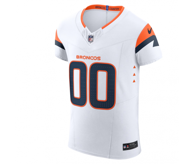 Denver Broncos Nike Vapor F.U.S.E. Elite Custom Jersey White