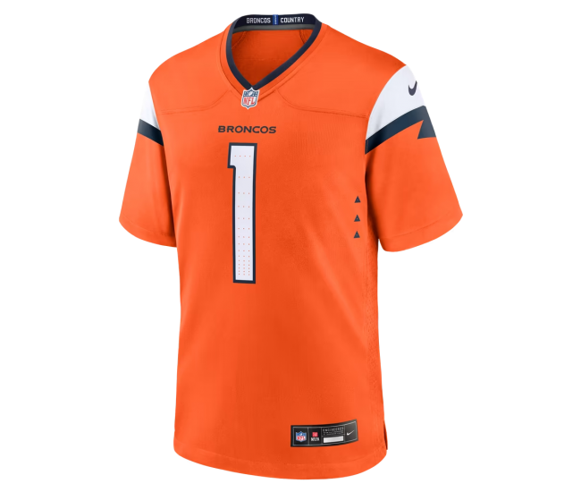 Evan Engram Denver Broncos Nike Team Game Jersey Orange