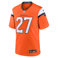 J.K. Dobbins Denver Broncos Nike Team Game Jersey Orange