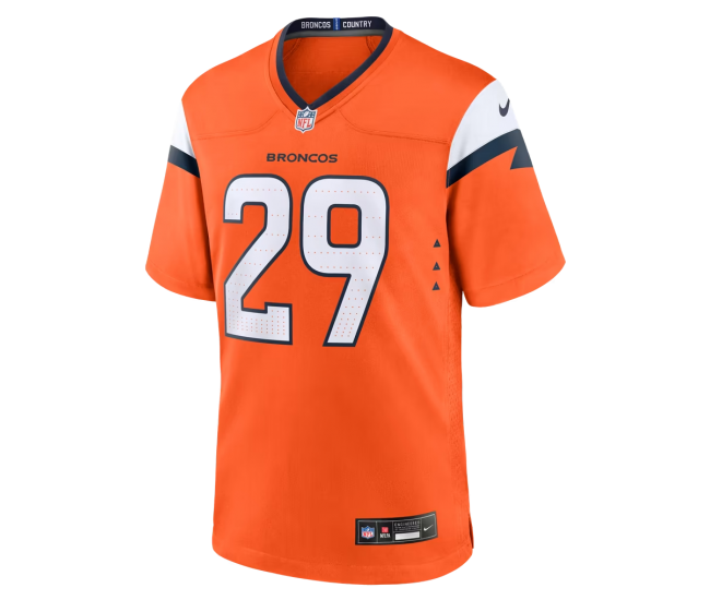 Ja'Quan McMillian Denver Broncos Nike Team Game Jersey Orange