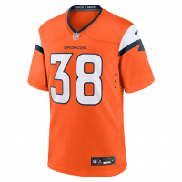 Jaleel McLaughlin Denver Broncos Nike Team Game Jersey Orange
