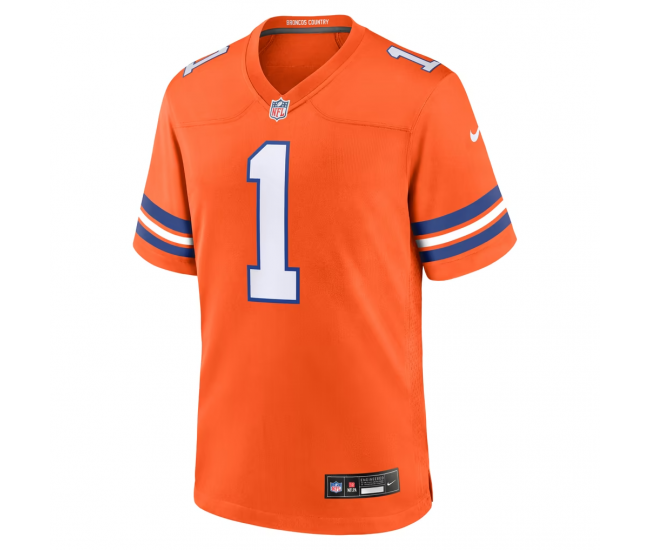 Jason Elam Denver Broncos Nike Retired Player Alternate Game Jersey Orange
