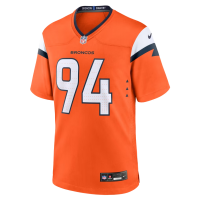 Jordan Jackson Denver Broncos Nike Team Game Jersey Orange