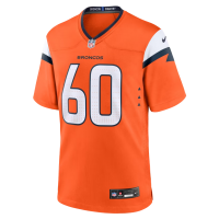 Luke Wattenberg Denver Broncos Nike Team Game Jersey Orange