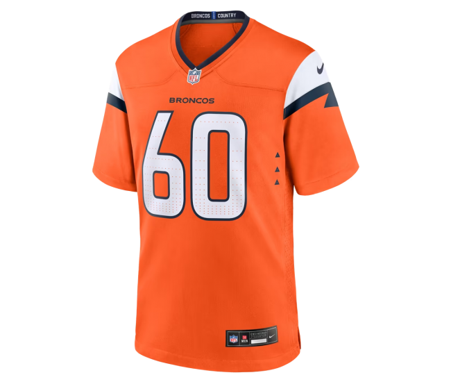 Luke Wattenberg Denver Broncos Nike Team Game Jersey Orange