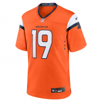Marvin Mims Jr Denver Broncos Nike Team Game Jersey Orange