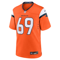 Mike McGlinchey Denver Broncos Nike Team Game Jersey Orange