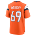 Mike McGlinchey Denver Broncos Nike Team Game Jersey Orange