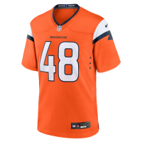 Mitchell Fraboni Denver Broncos Nike Team Game Jersey Orange
