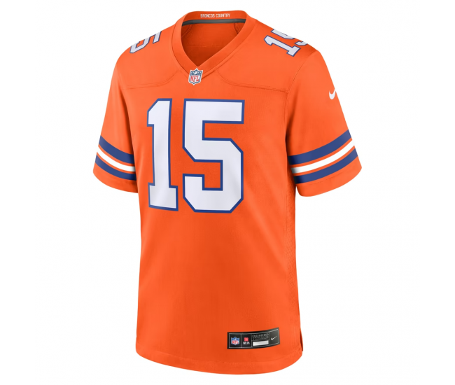 Nik Bonitto Denver Broncos Nike Alternate 2 Mile High Collection 1977 Throwback Game Jersey Orange