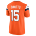 Nik Bonitto Denver Broncos Nike Team Vapor F.U.S.E. Stitched Limited Jersey Orange
