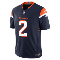 Pat Surtain II Denver Broncos Nike Alternate Vapor F.U.S.E. Stitched Limited Jersey Navy