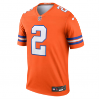 Patrick Surtain II Denver Broncos Nike Legend Player Performance Top Orange