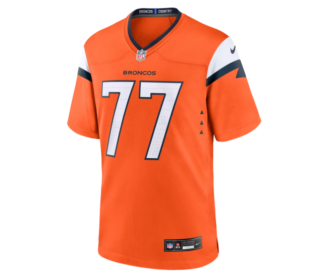 Quinn Meinerz Denver Broncos Nike Team Game Jersey Orange