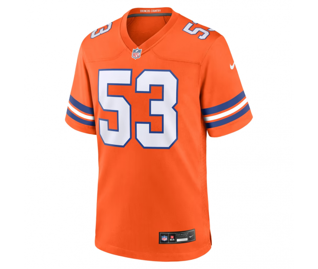 Randy Gradishar Denver Broncos Nike Retired Player Alternate Game Jersey Orange